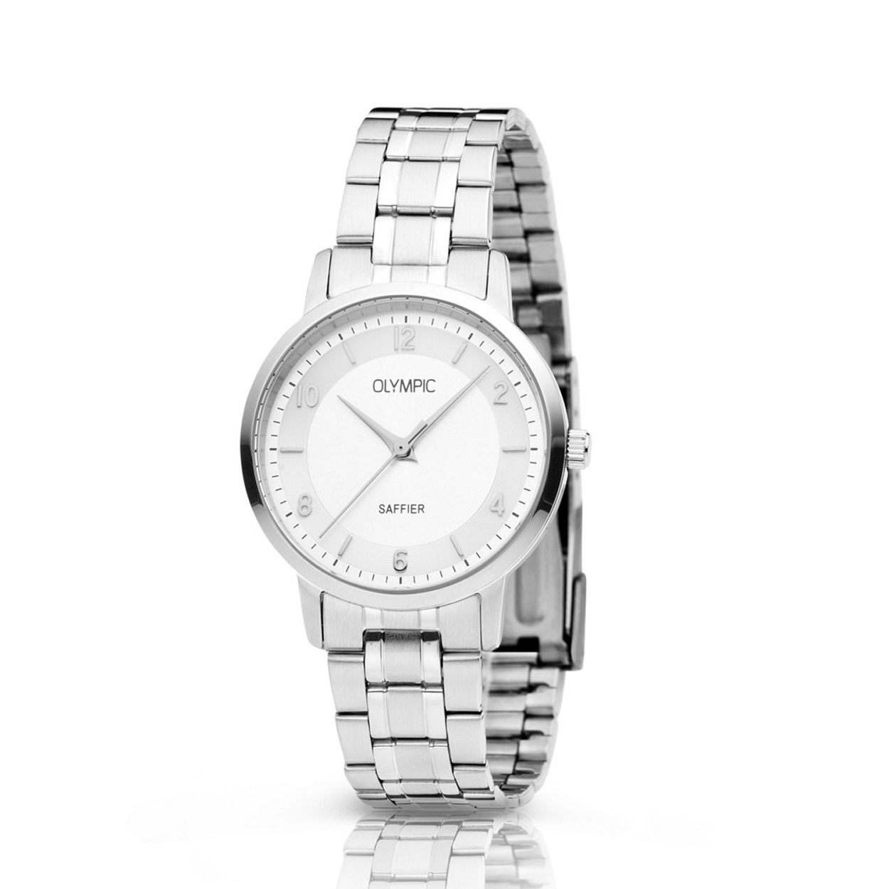 Olympic OL26DSS138 ALBA Horloge - Staal - Zilver - 29mm  

