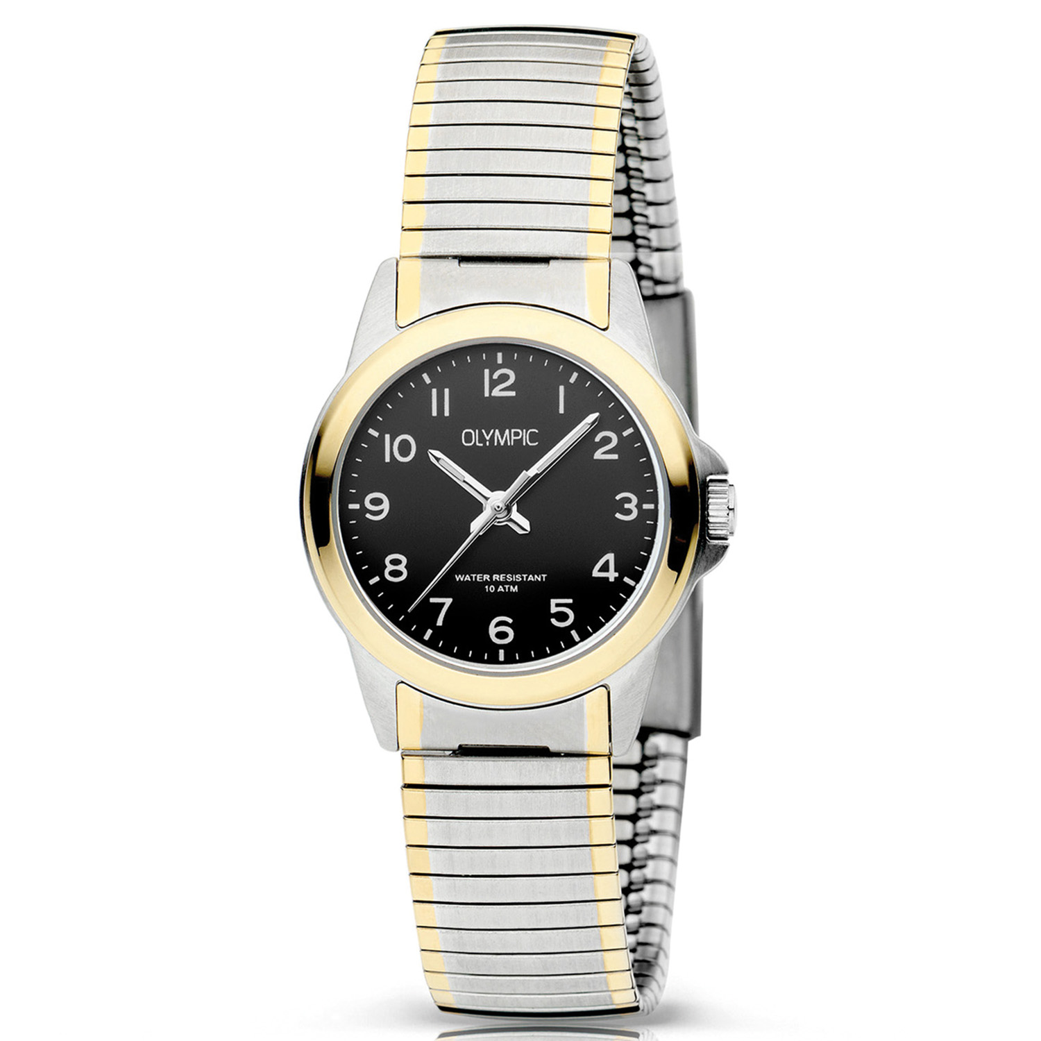 Olympic OL26DSS146B Horloge Dames Zilverkleurig 27mm
