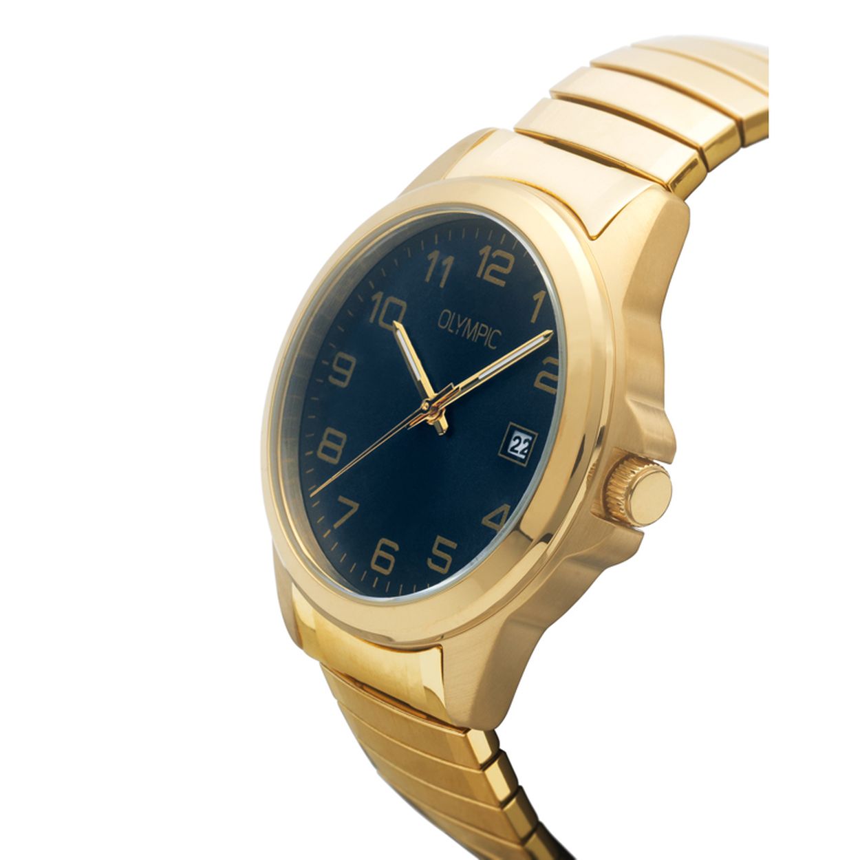 Dit goudkleurige heren horloge is comfortabel en makkelijk draagbaar door de stalen rekband. Het horloge heeft een quartz uurwerk, een donkere wijzerplaat en is afgewerkt met mineraalglas. Dit model past bij elke outfit en iedere gelegenheid, of je nu sportief of chique gekleed gaat! 

Specificaties:

Uurwerk                                       Quartz
Mineraalglas                               Ronde stalen horlogekast
Diameter                                     38 mm
Kleur wijzerplaat                       Donkere wijzerplaat
Horlogeband                              Stalen horlogeband
Waterdichtheid                         10 ATM  

Dit horloge is bestand tegen watersporten, zoals zwemmen, duiken in het zwembad en snorkelen. 

Materiaal & afmetingen:
 
Materiaal glas                               Mineraalglas
Materiaal horlogeband              Staal
Materiaal horlogekast                Staal
Dikte horlogekast                        9mm
Lengte                                            38mm 
Breedte                                          38 mm,