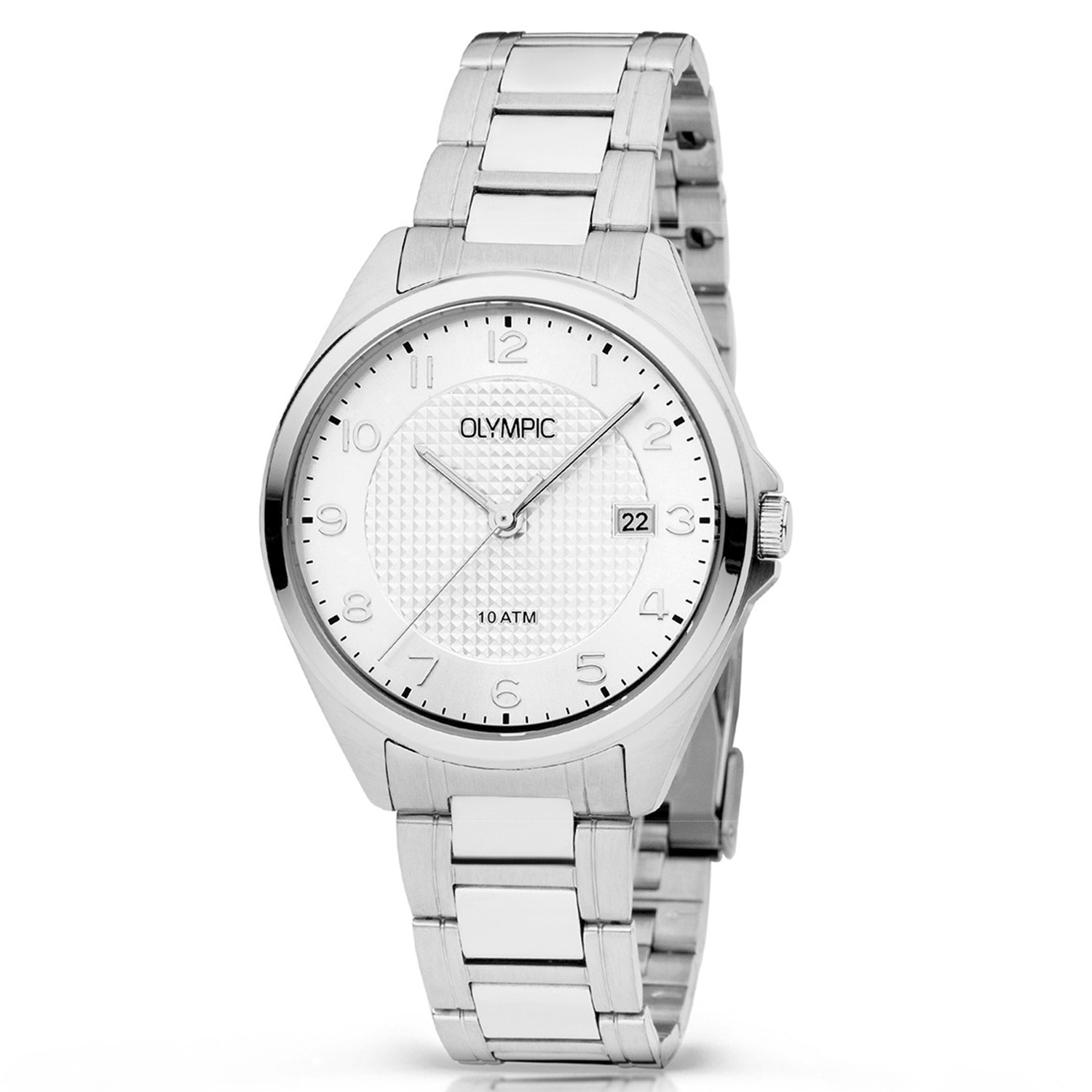 Olympic horloge OL26HSS304 Ralph edelstaal waterdicht