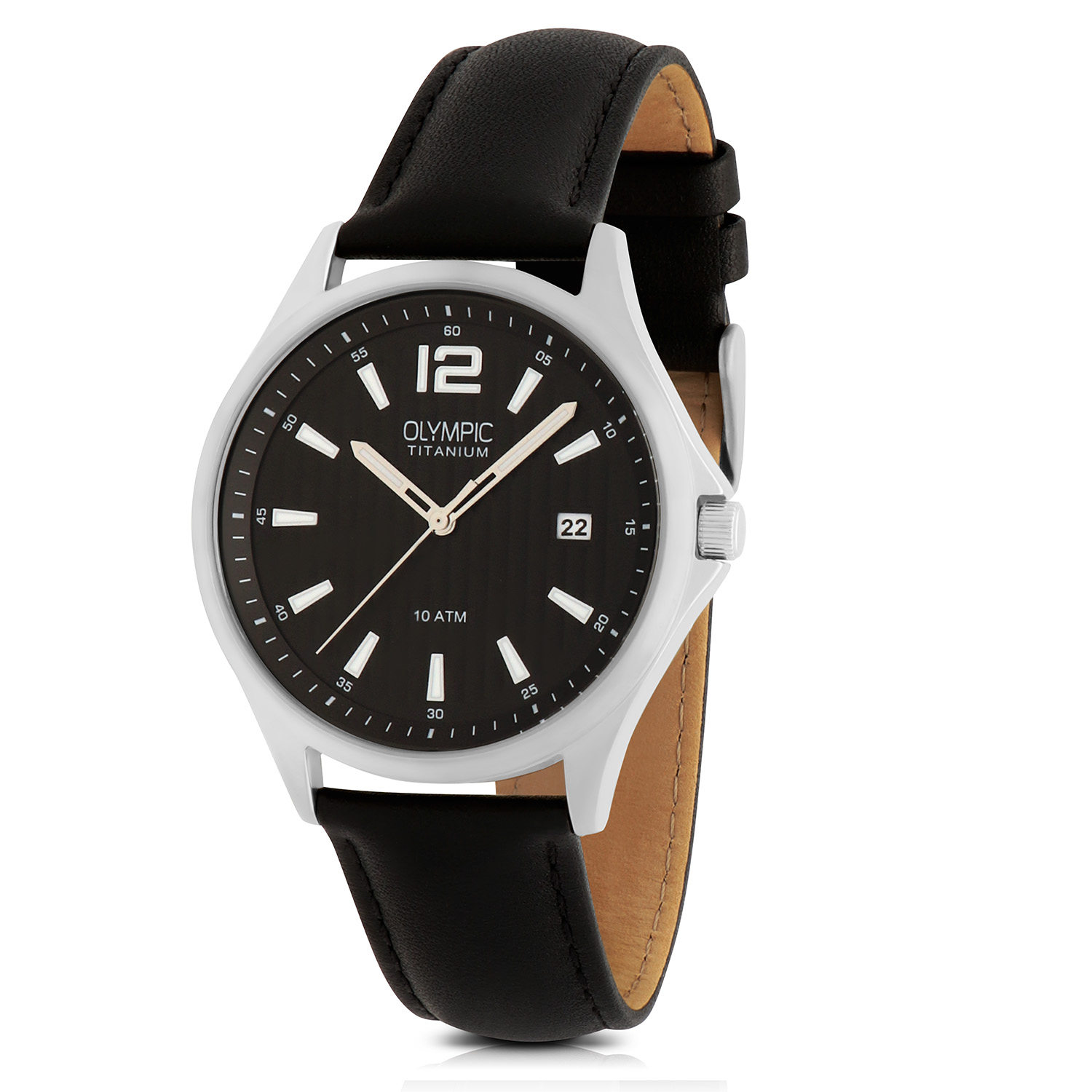 Olympic OL26HTL216 Horloge Heren Zwart 40mm
