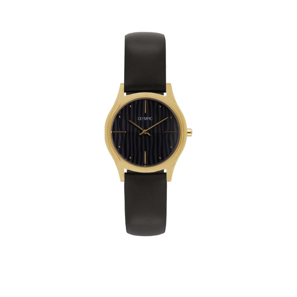 De kleurrijke Vicenza serie is een echt eyecatcher! De prachtige zwarte wijzerplaat van de OL67DDL001 is voorzien van een speels patroon en opliggende indexen. Het horloge heeft een quartz uurwerk, een kastdiameter van 32mm en is afgewerkt met mineraalglas. Het bewerkte gedeelte van de wijzerplaat geeft het horloge een geheel eigen karakter. 

Specificaties
- Mineraalglas
- Ronde stalen horlogekast 
- Diameter 32 mm
- Zilverkleurige wijzerplaat
- Leren horlogeband
- 3 ATM

Waterdichtheid 3 ATM
Dit horloge is bestand tegen blootstelling aan spatwater bij handenwassen, lichte regen of transpiratievocht.