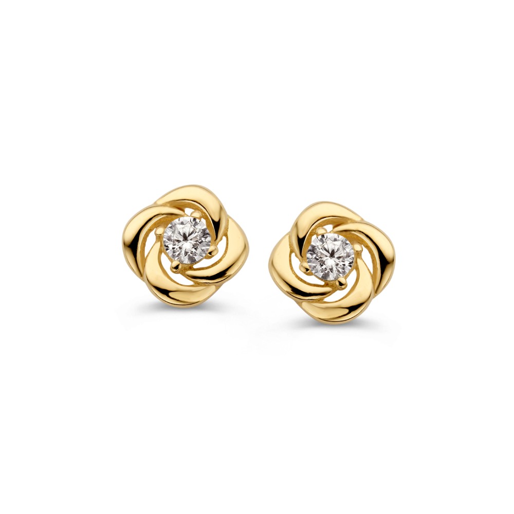 Dit is een ring van Excellent Jewelry in de kleur geel