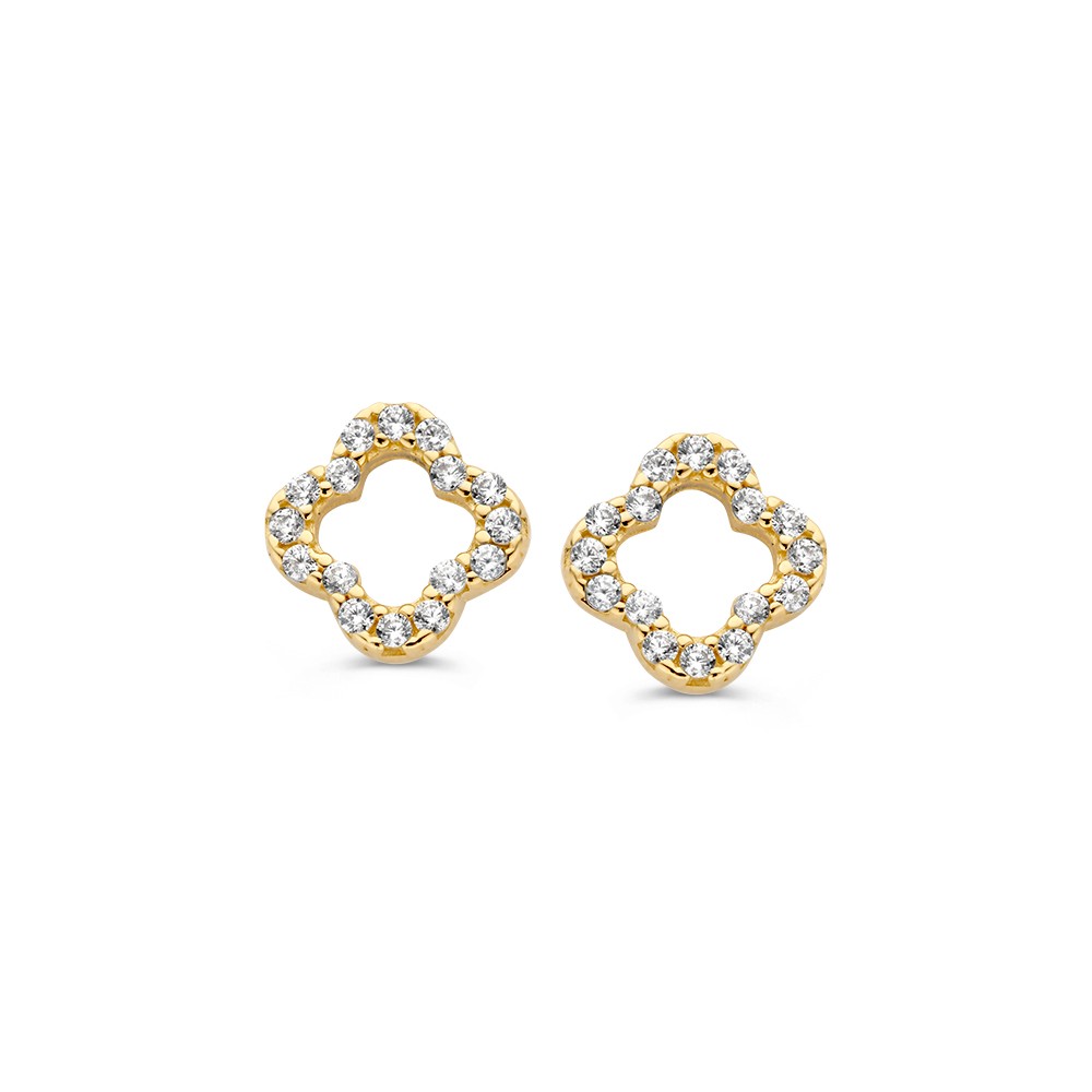 Dit is een ring van Excellent Jewelry in de kleur geel