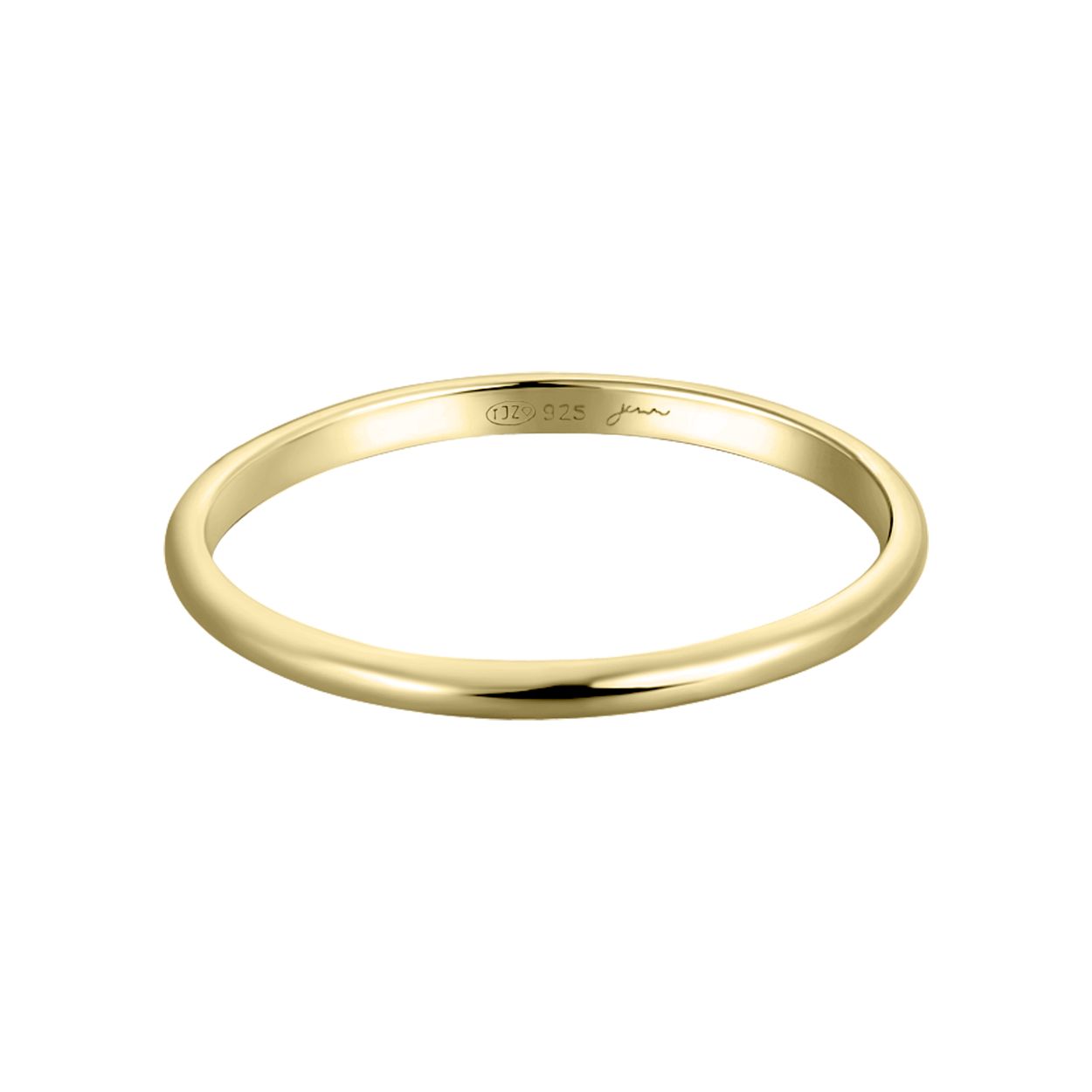 Jenn Jewelz opzetring ORG-1457 Smooth rounded