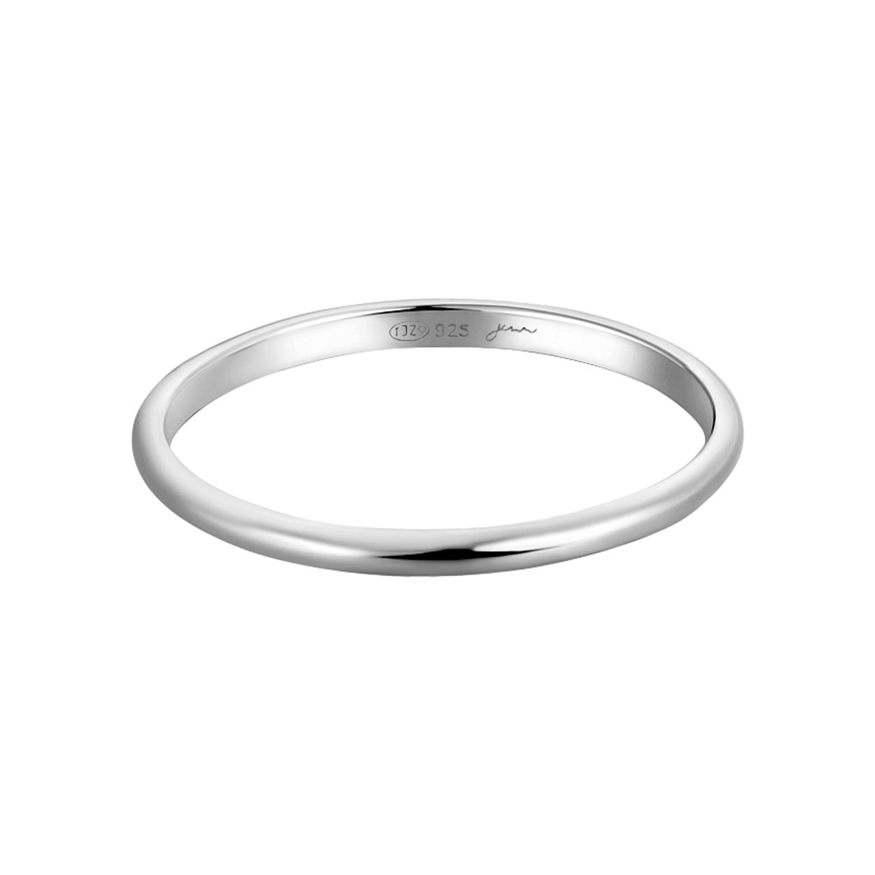 Jenn Jewelz opzetring ORZ-1457 Smooth rounded
