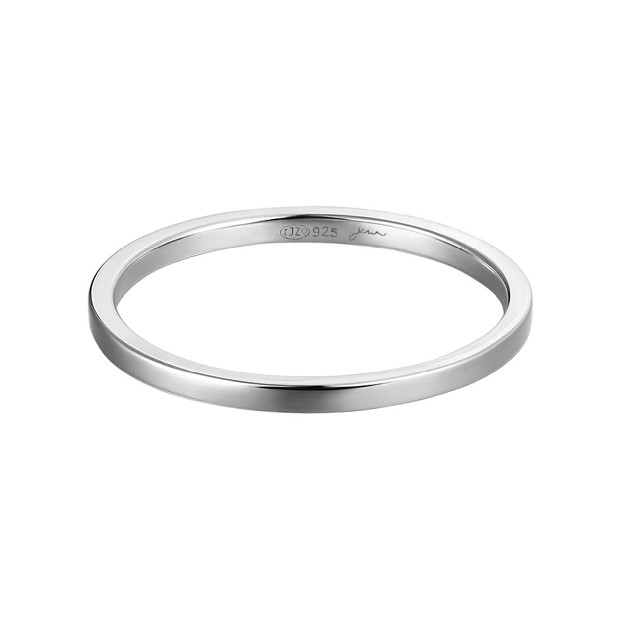 Jenn Jewelz opzetring ORZ-1458 Smooth square