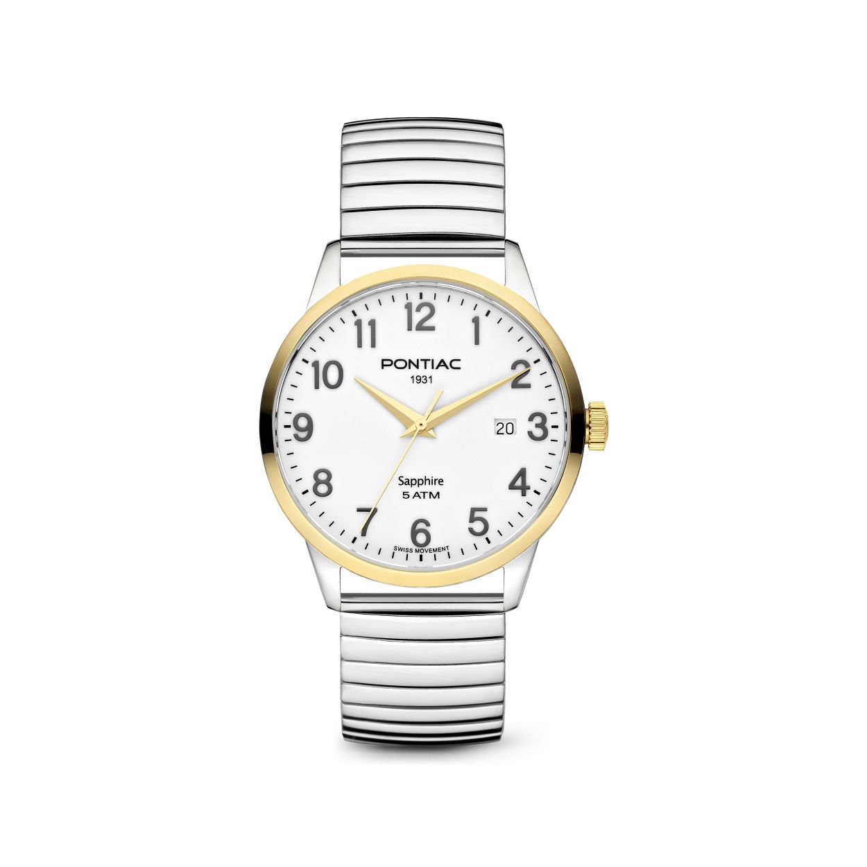 Dit herenhorloge is van het merk Pontiac. Het is een horloge gemaakt van edelstaal. De diameter van de kast is40 mm.
De verdere specificaties van het horloge zijn als volgt:
Glassoort: saffier kristal
Kastmateriaal: edelstaal
Waterdichtheid: 5 ATM
Techniek: quartz
Kastvorm: Rond
Kastkleur: Zilver
Bandmateriaal: Edelstaal
Bandkleur: Zilver
Wijzerplaatkleur: Wit