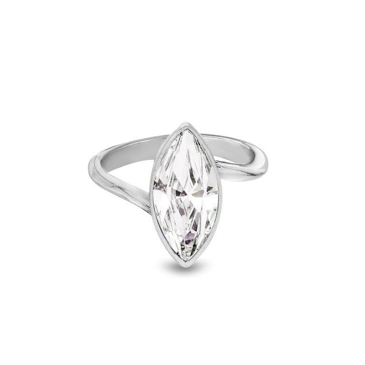 Deze ring is van het merk Spark Jewelry en is gemaakt van echt zilver gerodineerd dat betekend een extra beschermlaag tegen verkleuring.