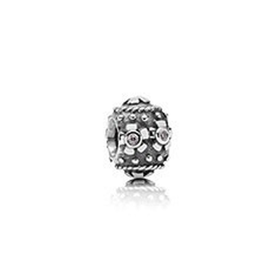 fant. kraal met rose zirconia