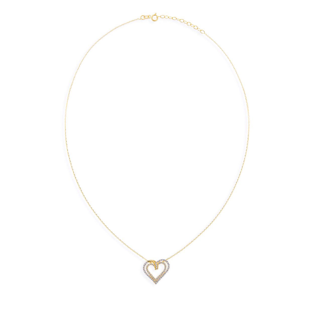 Dit is een hanger van het merk Swing Jewels. Dit sieraad is gemaakt van goud.