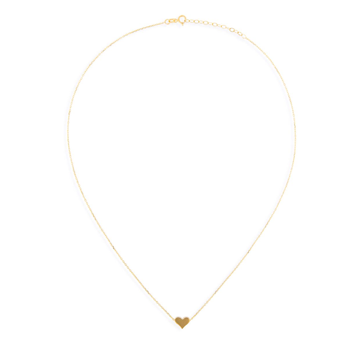 Een collier van het merk Swing Jewels. De kleur van het sieraad is geelgoud.