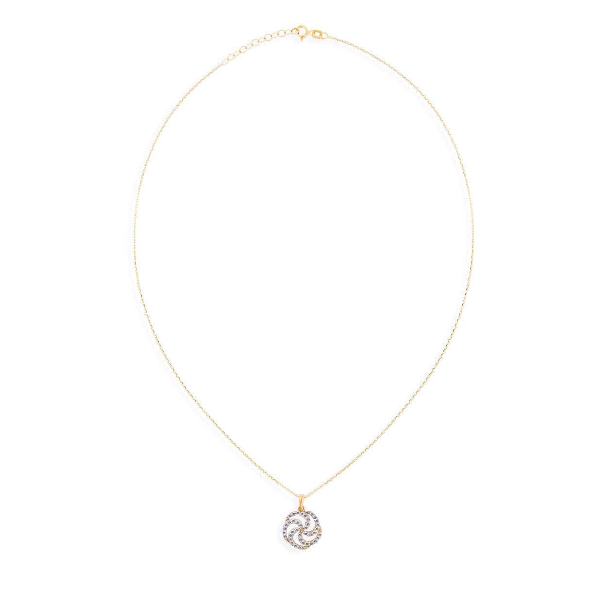 Deze hanger is van het merk Swing Jewels. Het is een damessieraad gemaakt van goud, 14 karaat, (legering: 0.585).