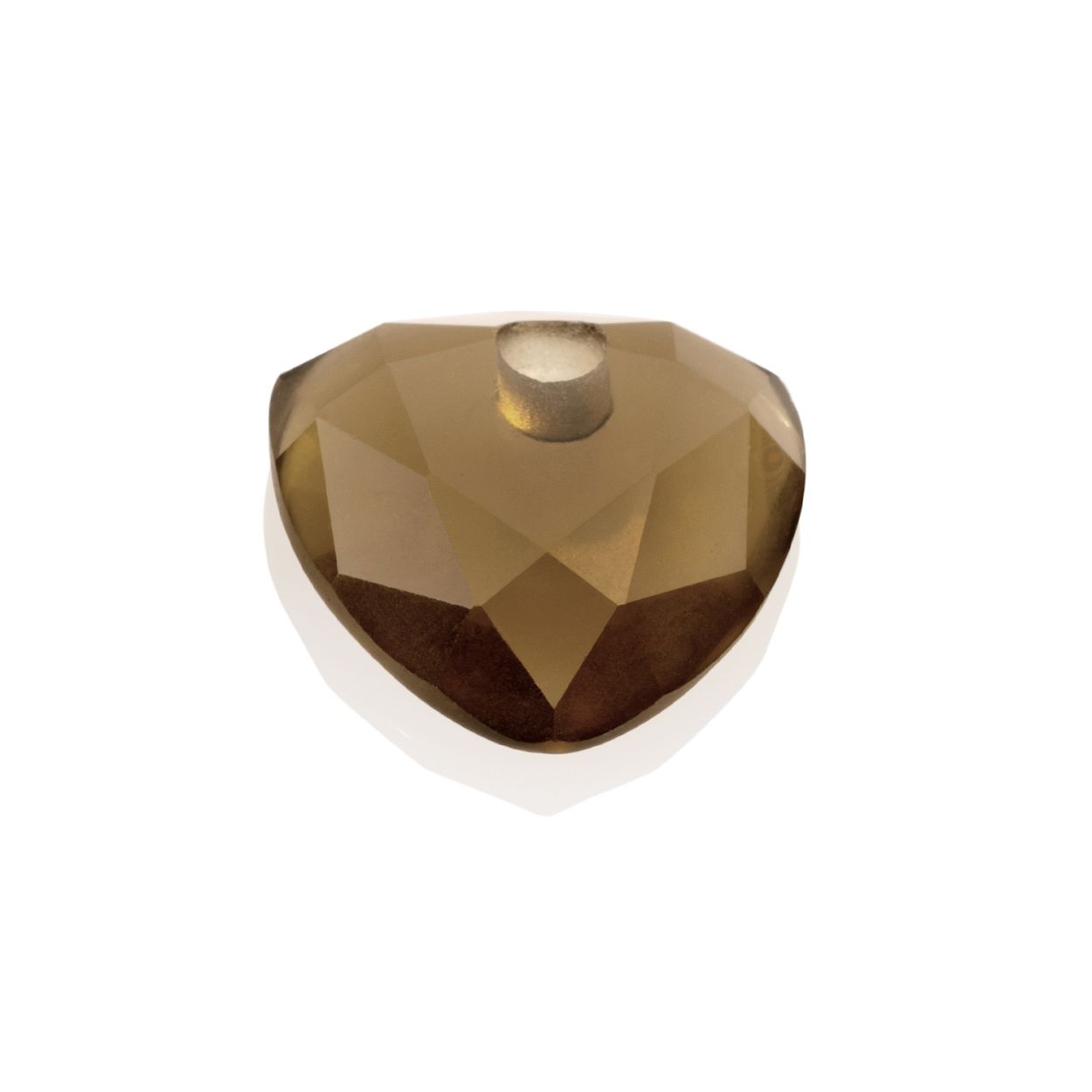 Kettinghanger Edelsteen - Smoky Quartz Trillion Cut