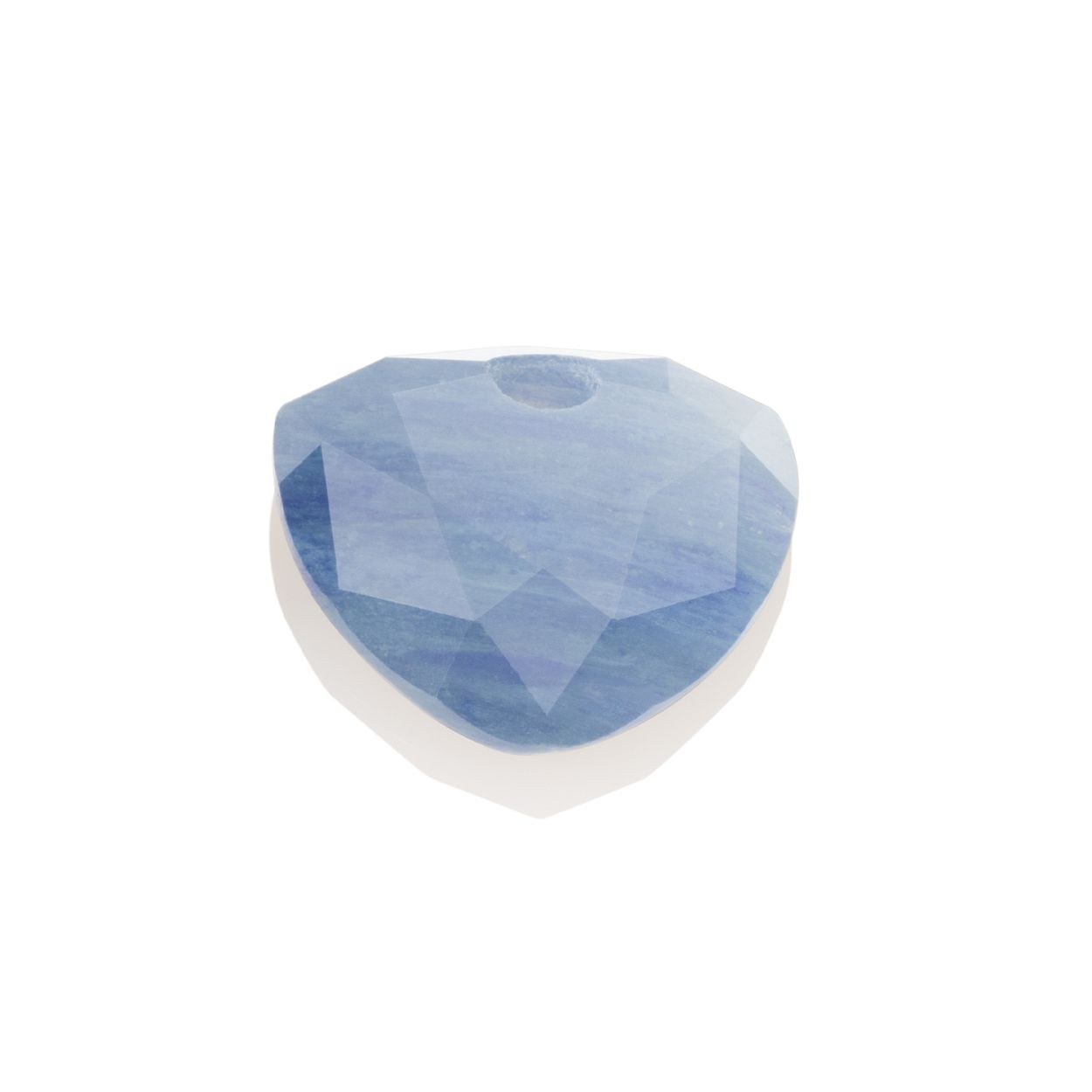 Kettinghanger Edelsteen - Blue Aventurine Trillion Cut