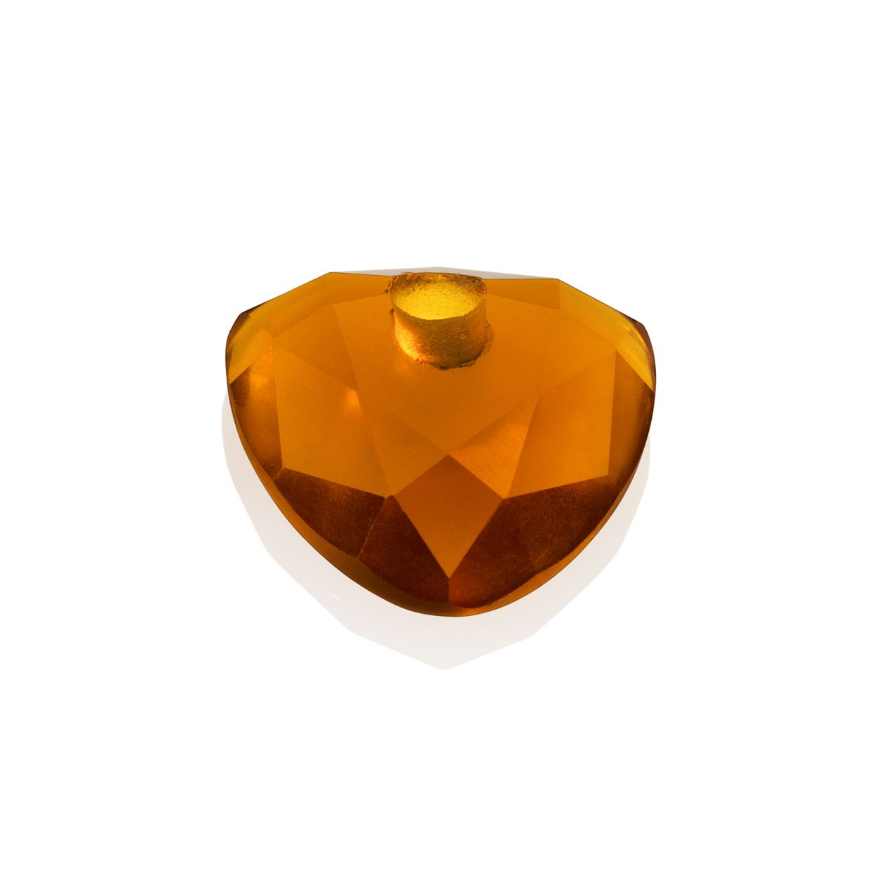 Kettinghanger Edelsteen - Citrine Quartz Trillion Cut