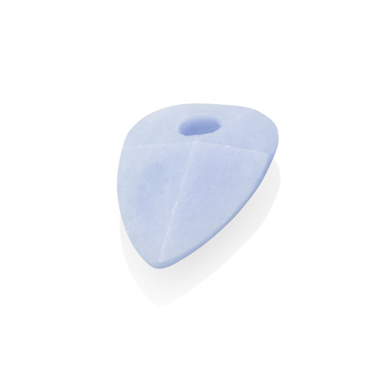 Dit is een hanger van het merk Sparkling Jewels. De maat is 13*19mm. Dit sieraad bevat een blauwe kant agaat (blue lace agate).