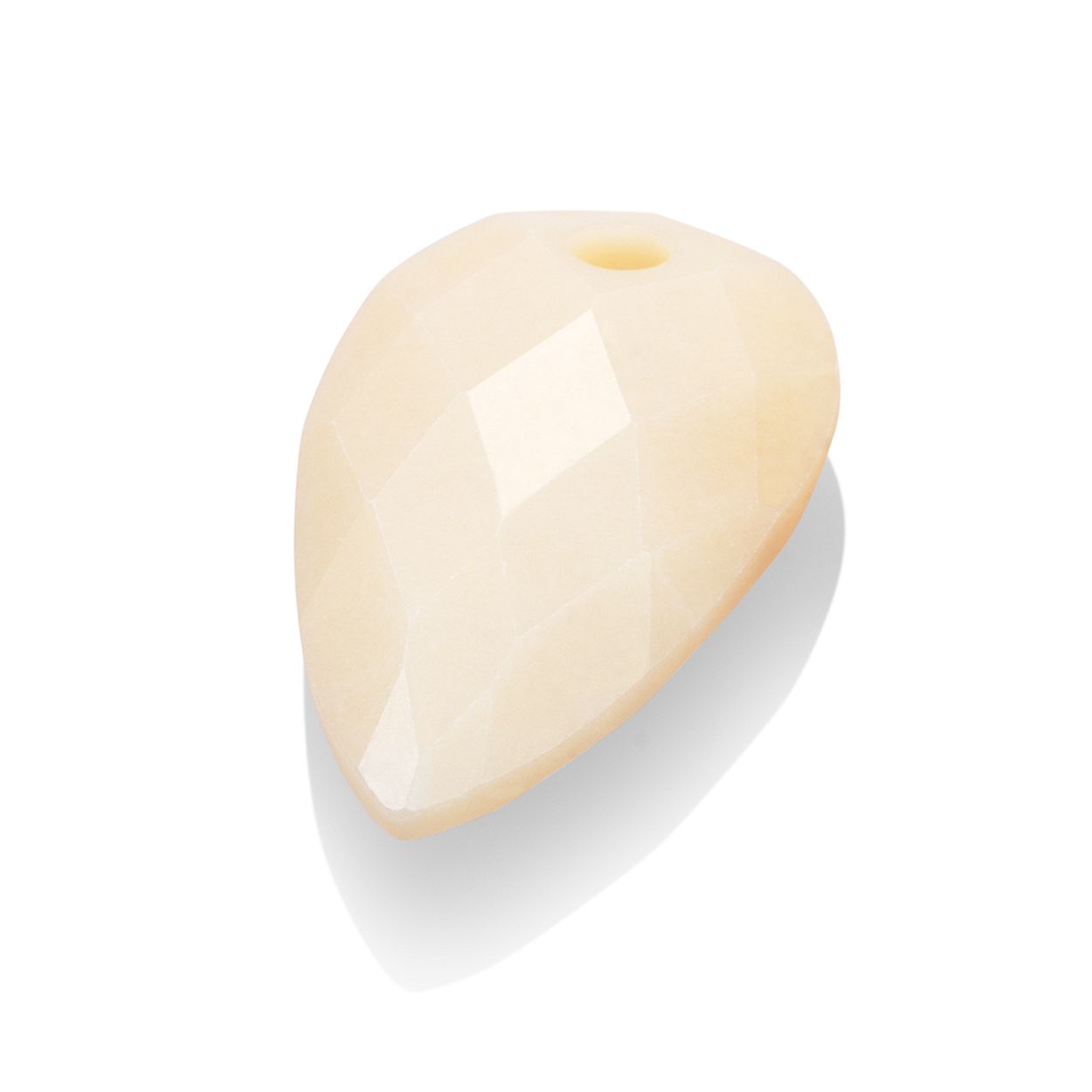 Dit is een hanger van het merk Sparkling Jewels. De maat is 20*33mm. Dit sieraad bevat een beige agaat (beige agate).