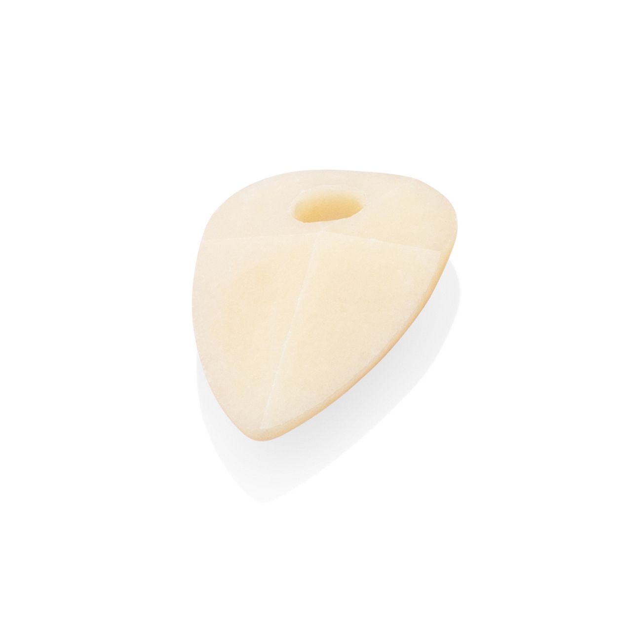 Dit is een hanger van het merk Sparkling Jewels. De maat is 13*19mm. Dit sieraad bevat een beige agaat (beige agate).