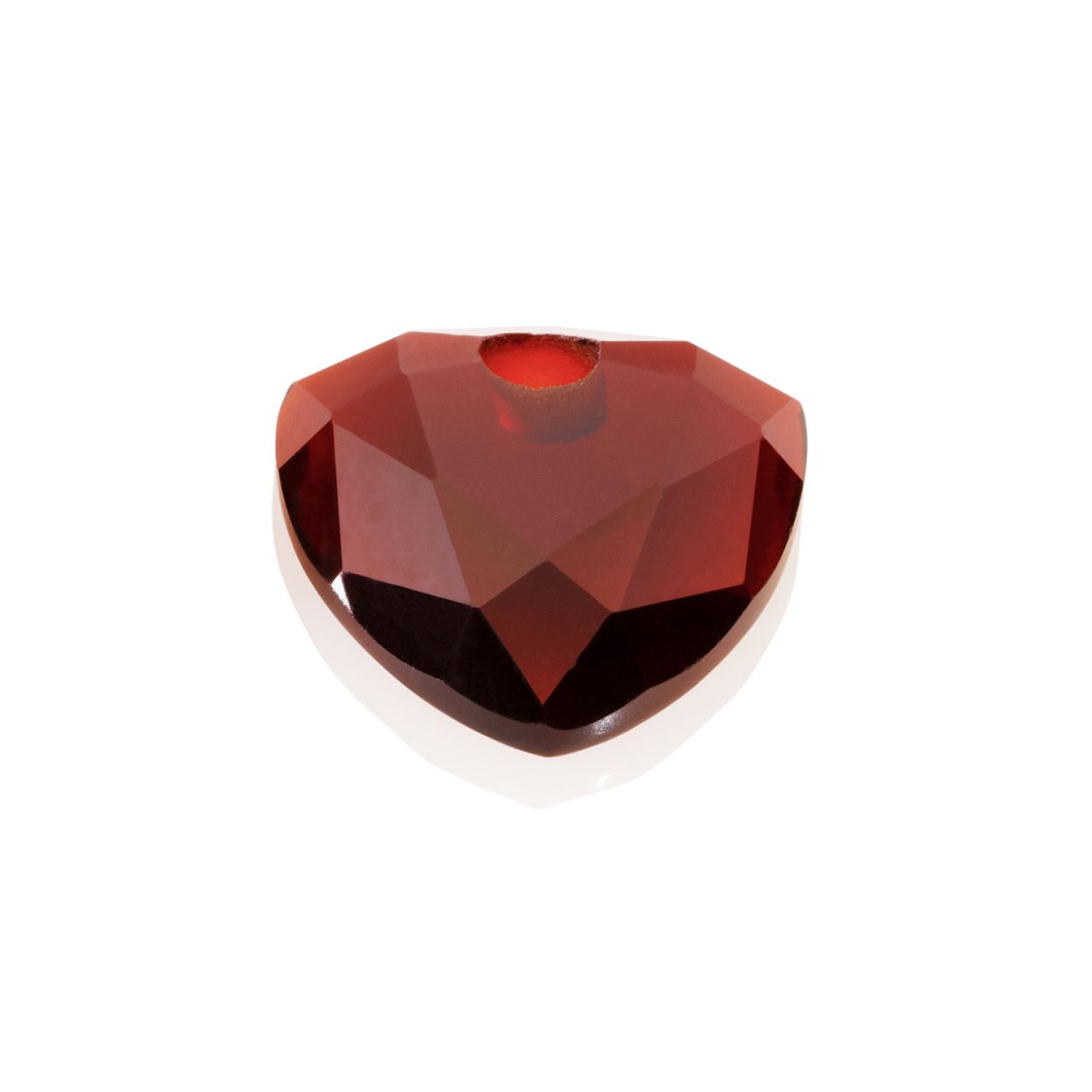 Kettinghanger Edelsteen - Ruby Quart Trillion Cut