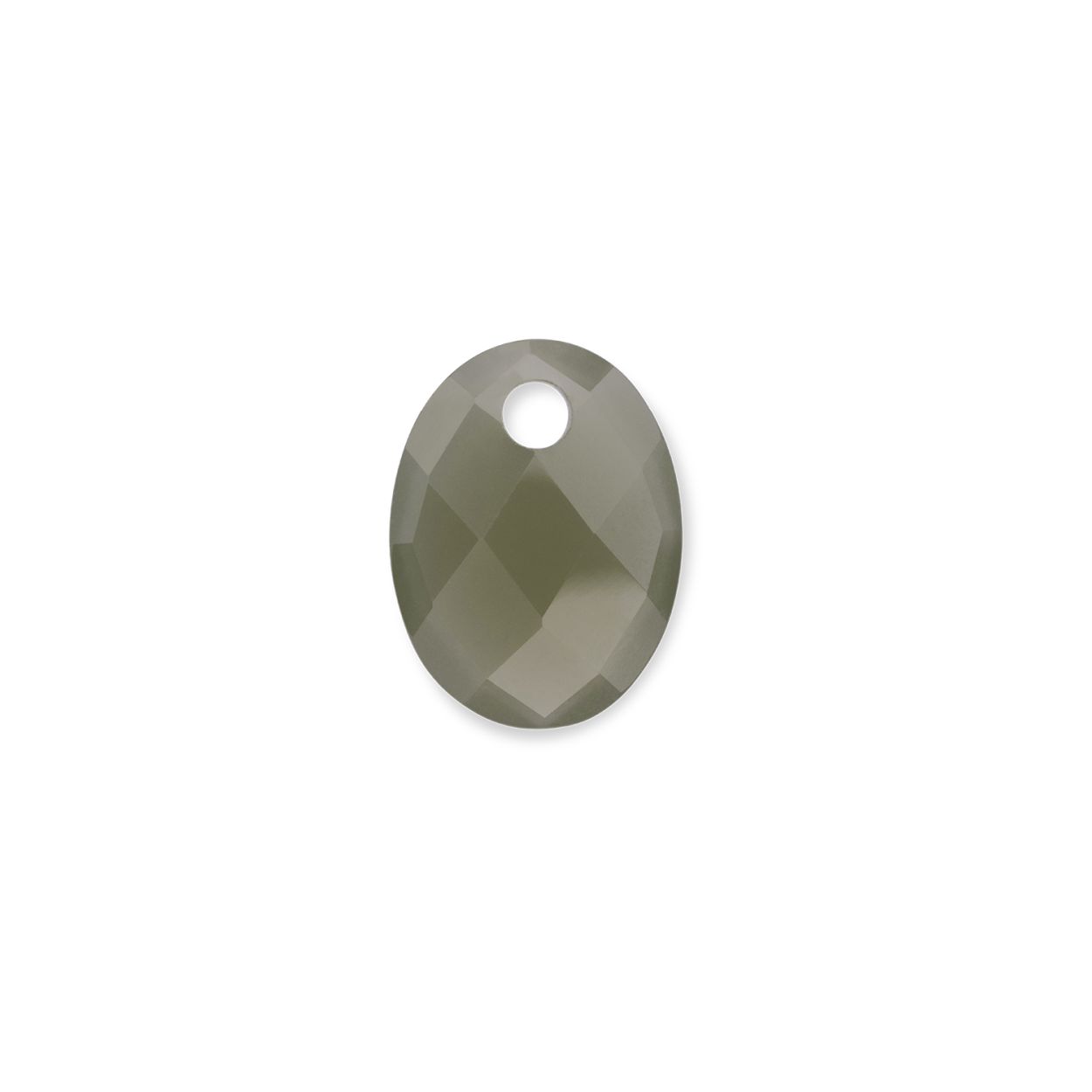Hanger Edelsteen | Medium Oval - Lime Jade