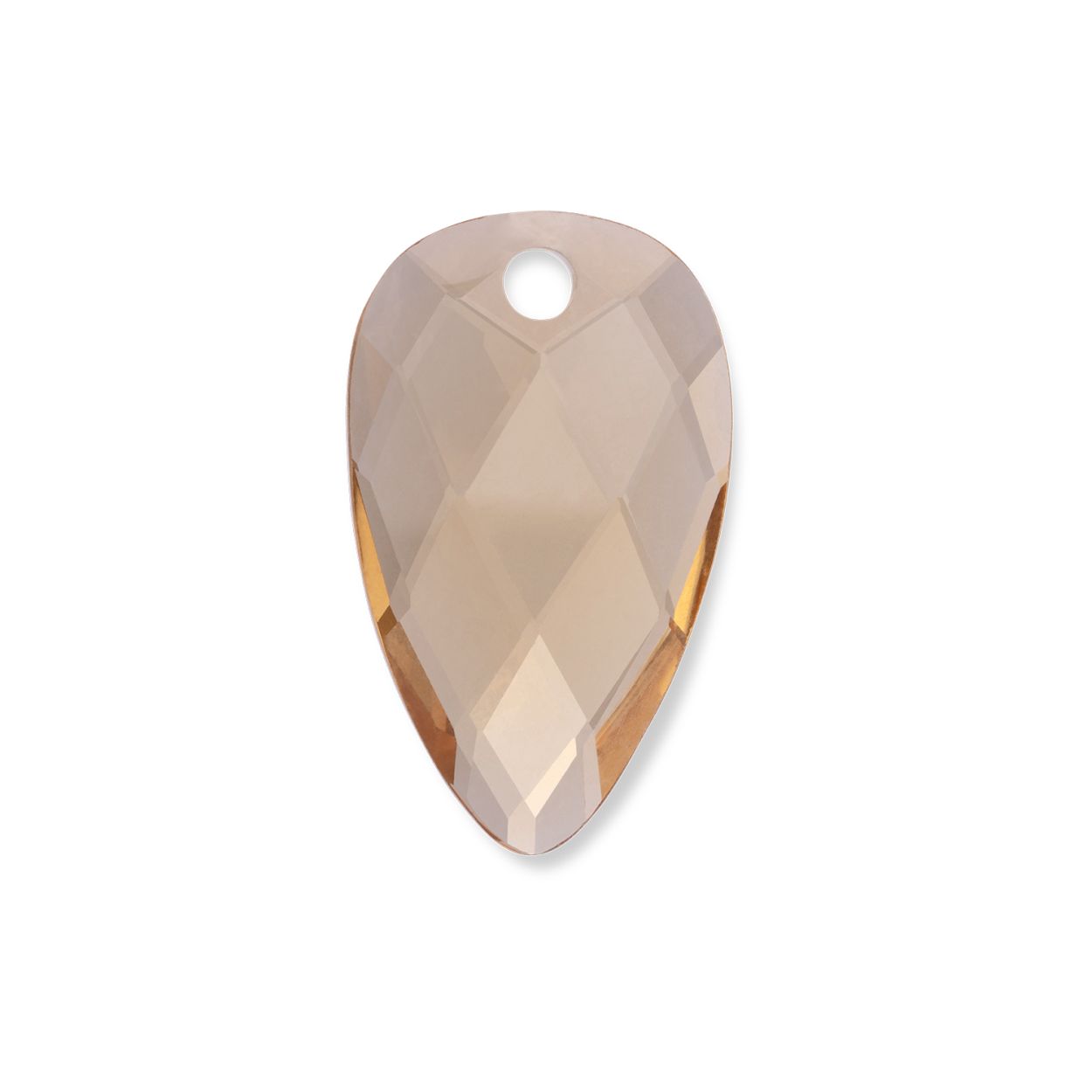 Hanger Edelsteen | Blossom - Licht Goud Citrine Quartz