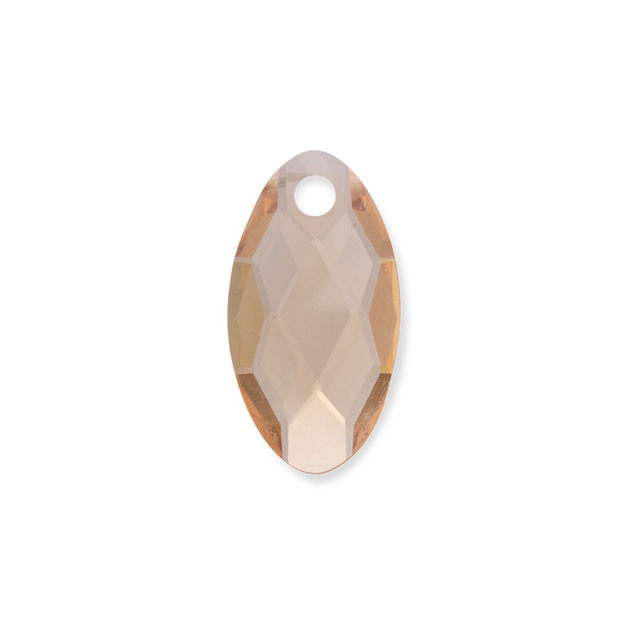 Hanger Edelsteen | Leaf - Licht Goud Citrine Quartz