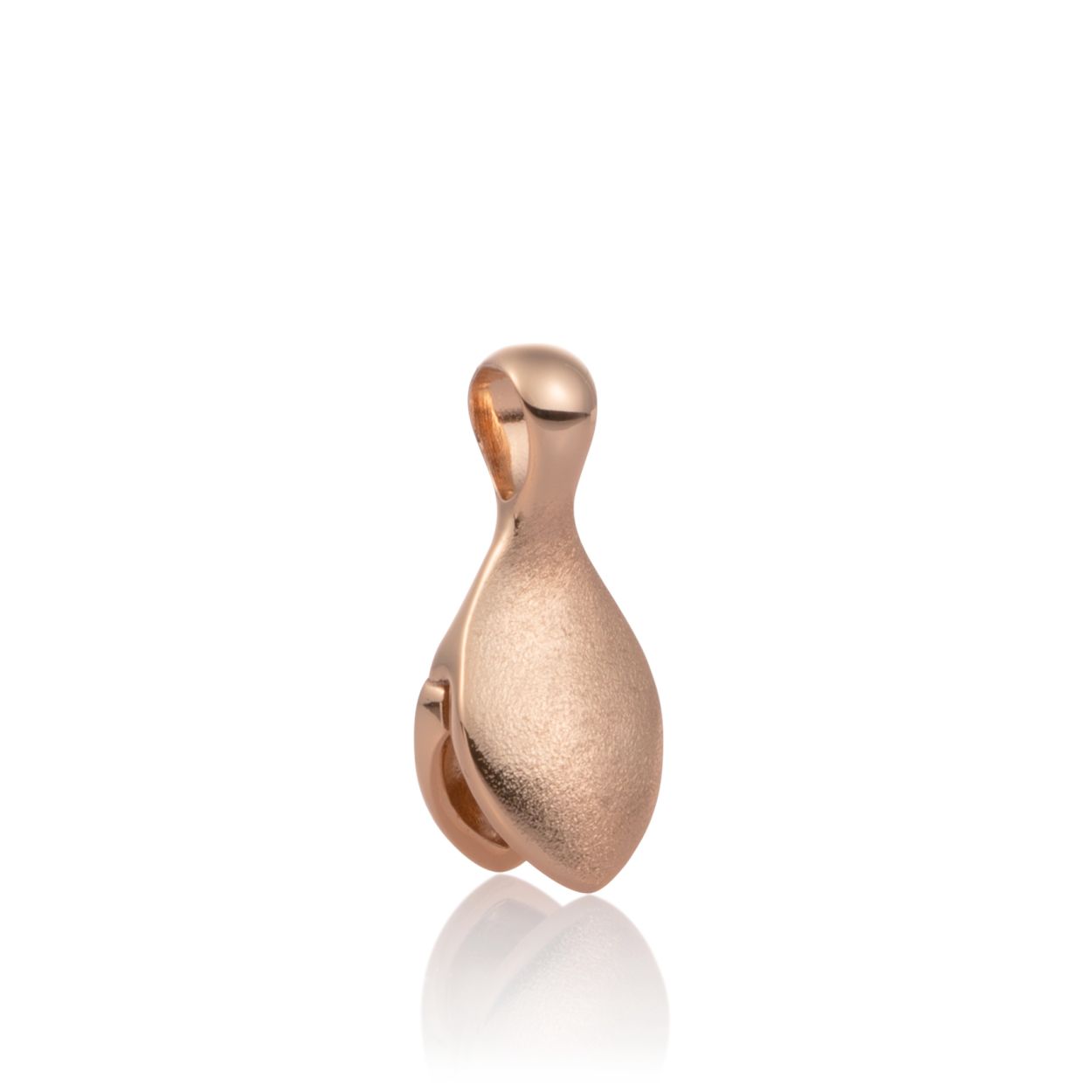Hanger - Hemels Mat- Zilver - Ice mat Rosegoud verguld