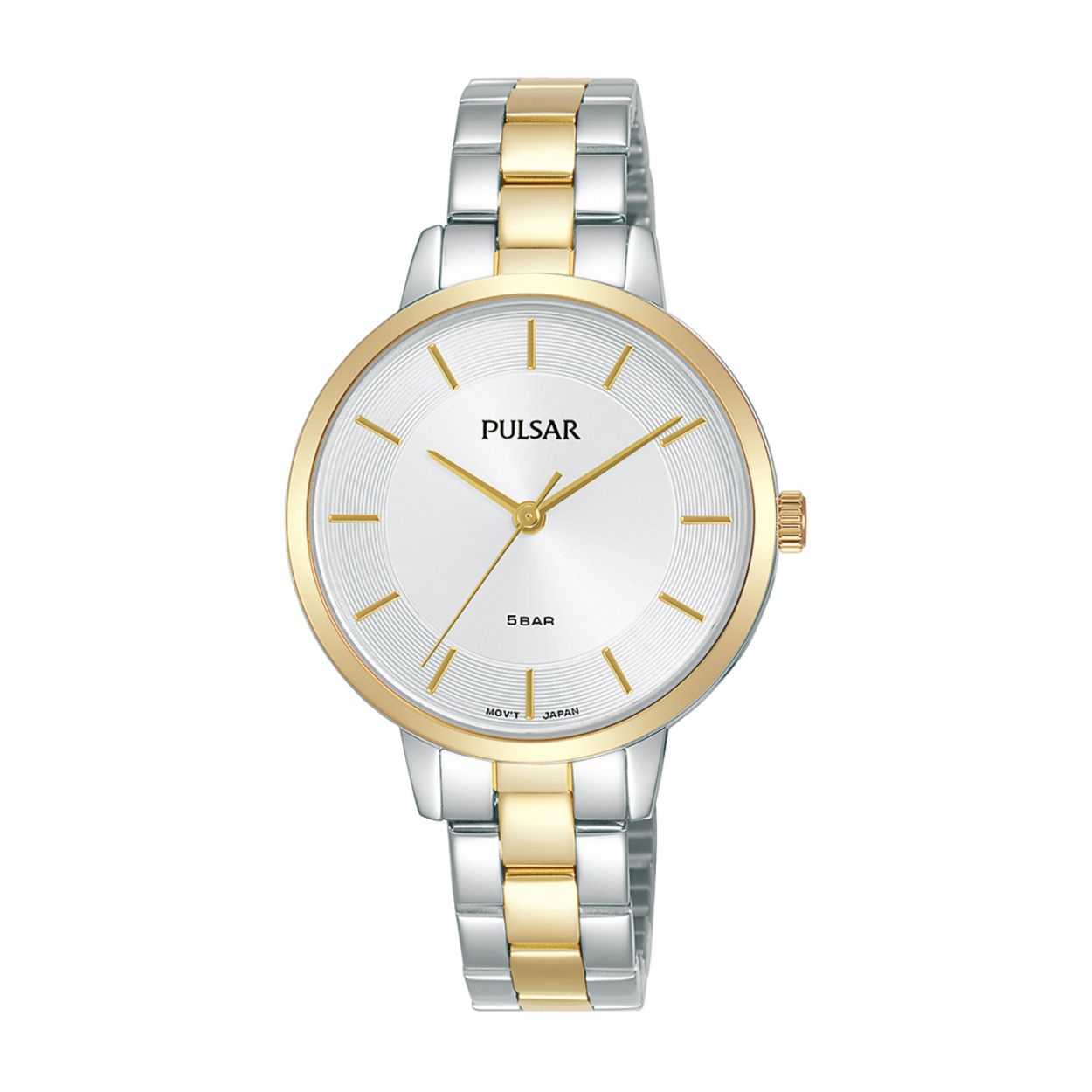 Dit dameshorloge is van het merk Pulsar. Het is een analoog horloge gemaakt van staal. De diameter van de kast is 32 mm en de kast is 8 mm dik.
De verdere specificaties van het horloge zijn als volgt:
Glassoort: hardlex mineraal glas
Bandbreedte: 12
Kastmateriaal: staal
Waterdichtheid: 5 ATM
Techniek: quartz