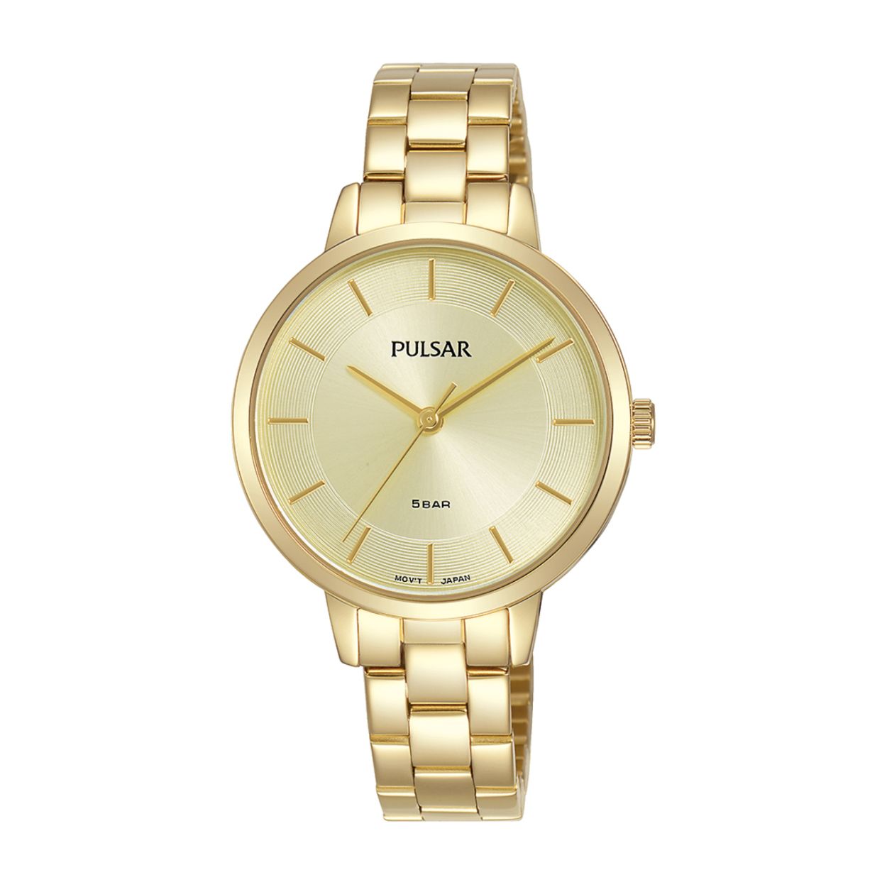 Dit dameshorloge is van het merk Pulsar. Het is een analoog horloge gemaakt van staal. De diameter van de kast is 32 mm en de kast is 8 mm dik.
De verdere specificaties van het horloge zijn als volgt:
Glassoort: hardlex mineraal glas
Bandbreedte: 12
Kastmateriaal: staal
Waterdichtheid: 5 ATM
Techniek: quartz