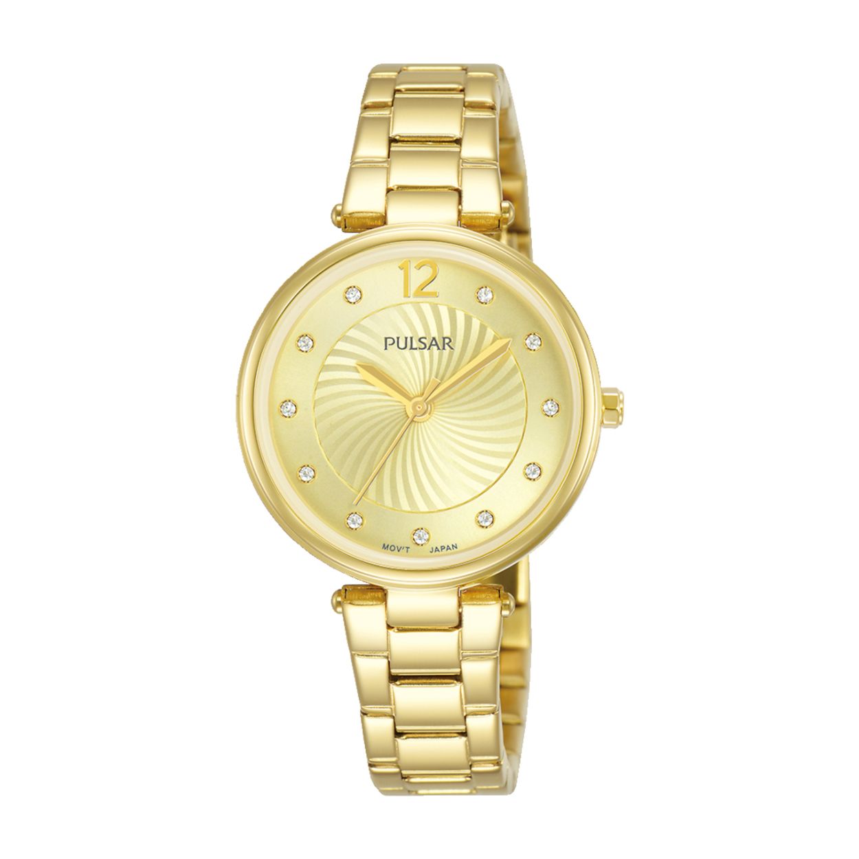 Dit dameshorloge is van het merk Pulsar. Het is een analoog horloge gemaakt van staal. De diameter van de kast is 30 mm en de kast is 7.5 mm dik.
De verdere specificaties van het horloge zijn als volgt:
Glassoort: hardlex mineraal glas
Bandbreedte: 12
Kastmateriaal: metaal
Waterdichtheid: 5 ATM
Techniek: quartz