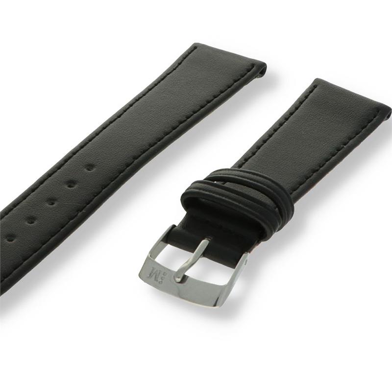 Dit is een zwarte horlogeband van het merk Morellato uit de serie Point