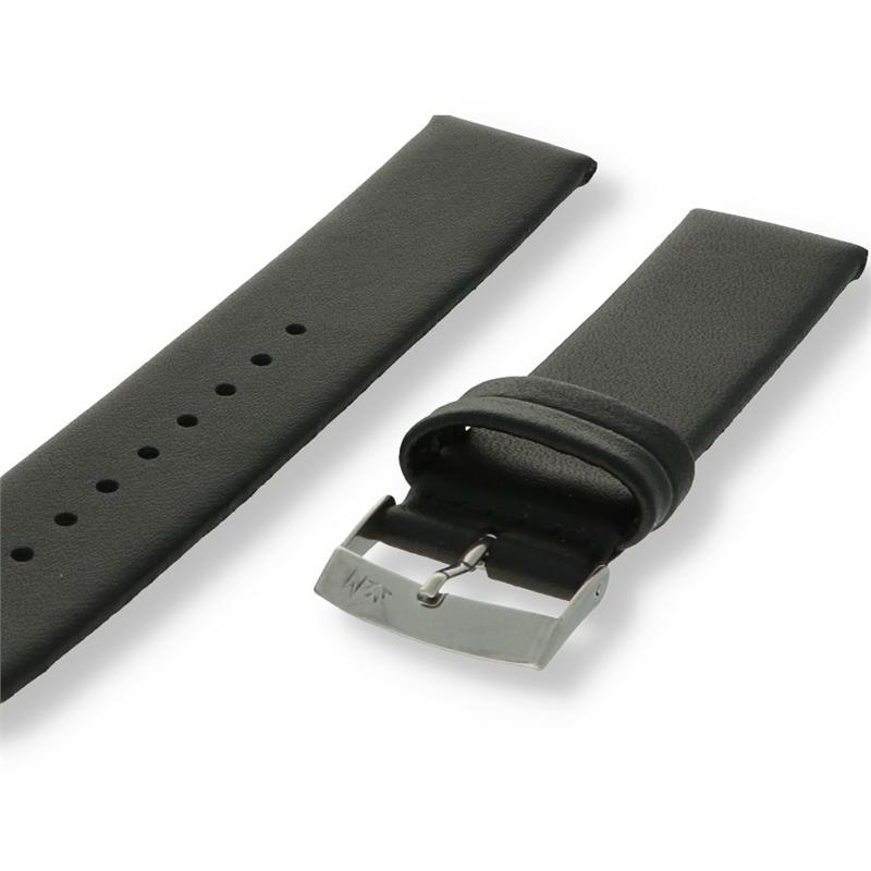 Morellato Large Glad Ongestikt 22mm Zwart PMX019LARGE22
Dit is een zwarte horlogeband van het merk Morellato uit de serie Large