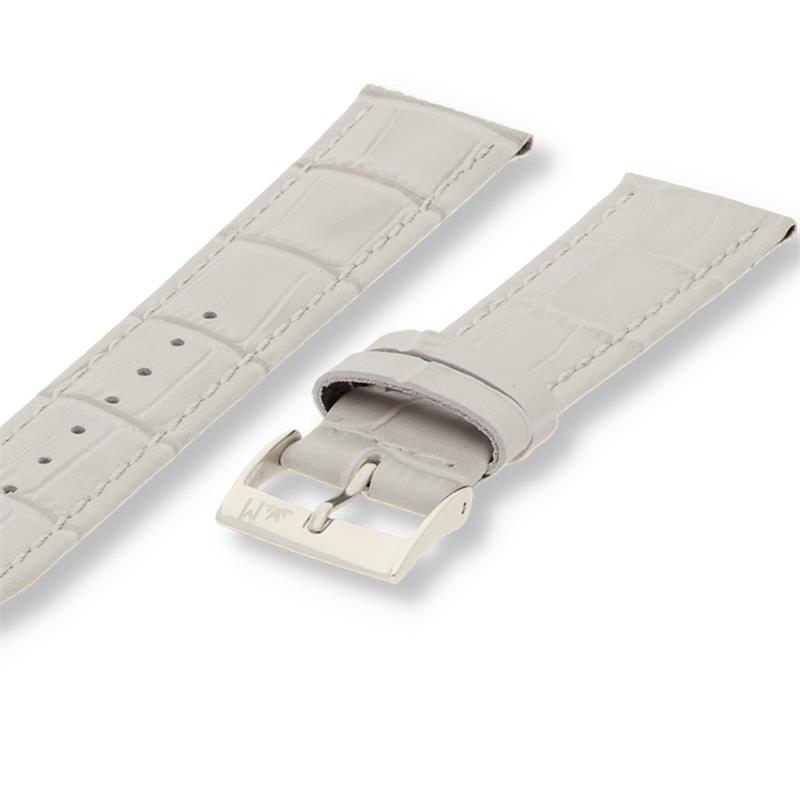 Dit Morellato Horlogebandje is gemaakt van hoogwaardig alligatorprint kalfsleer en heeft een breedte van 18mm. Het bandje is stijlvol en tijdloos, perfect voor elke gelegenheid. Draag het met een klassiek horloge voor een chique uitstraling of combineer het met een meer casual uurwerk voor een moderne look. Een absolute must-have voor horlogeliefhebbers!