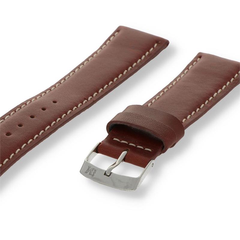 Dit Morellato Horlogeband Rodius Glad is gemaakt van bruin gestikt leer en heeft een breedte van 18mm. De band is duurzaam en stijlvol, perfect voor dagelijks gebruik. Het beste is om de band te combineren met een klassiek horloge voor een elegante uitstraling. Draag het om je pols en accentueer je look met dit prachtige horlogebandje van Morellato.
