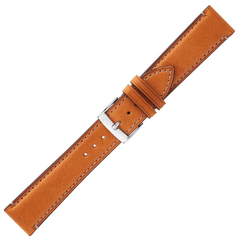 Morellato Horlogeband 22mm Bruin EL Greco Glad Gestikt PMX046ELGRECO22