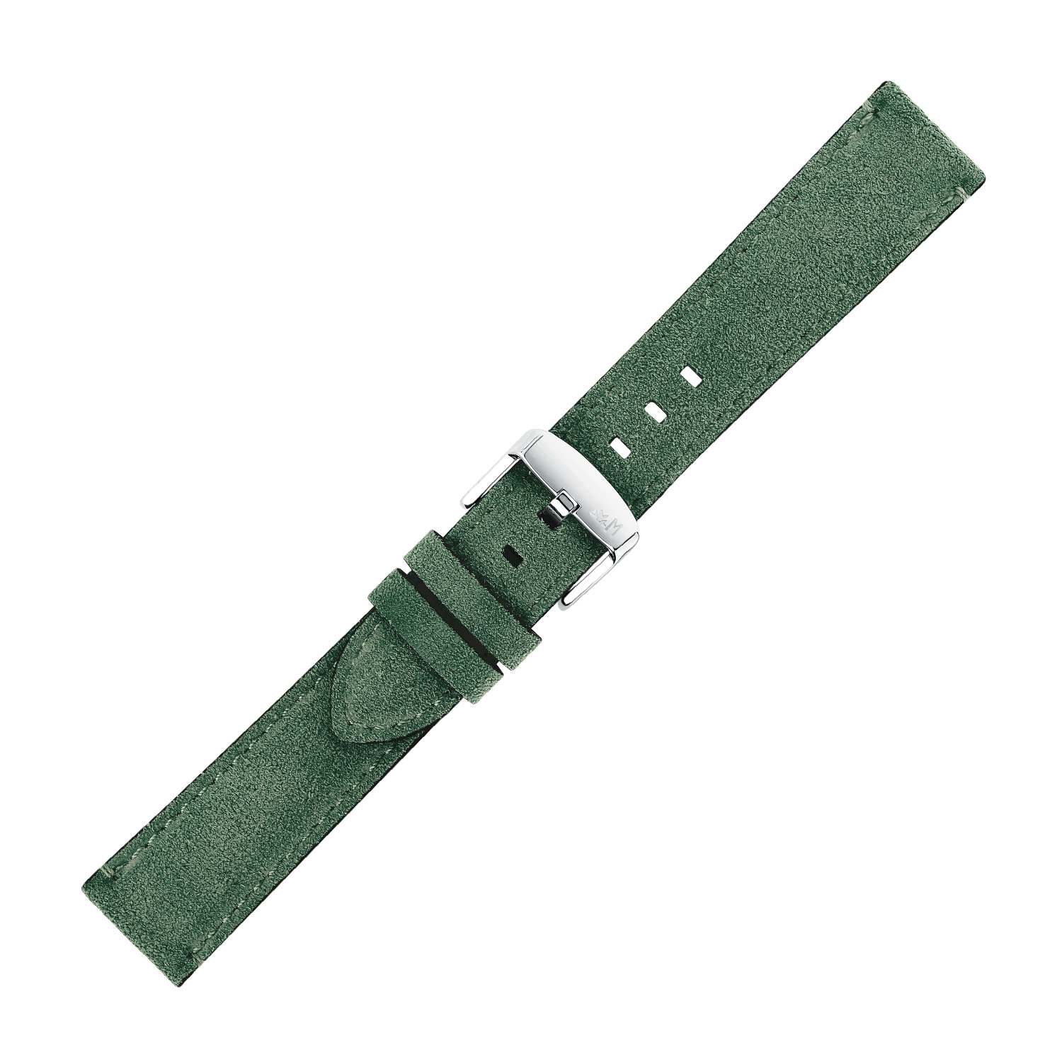 Dit is een groene horlogeband van het merk Morellato uit de serie Schumann