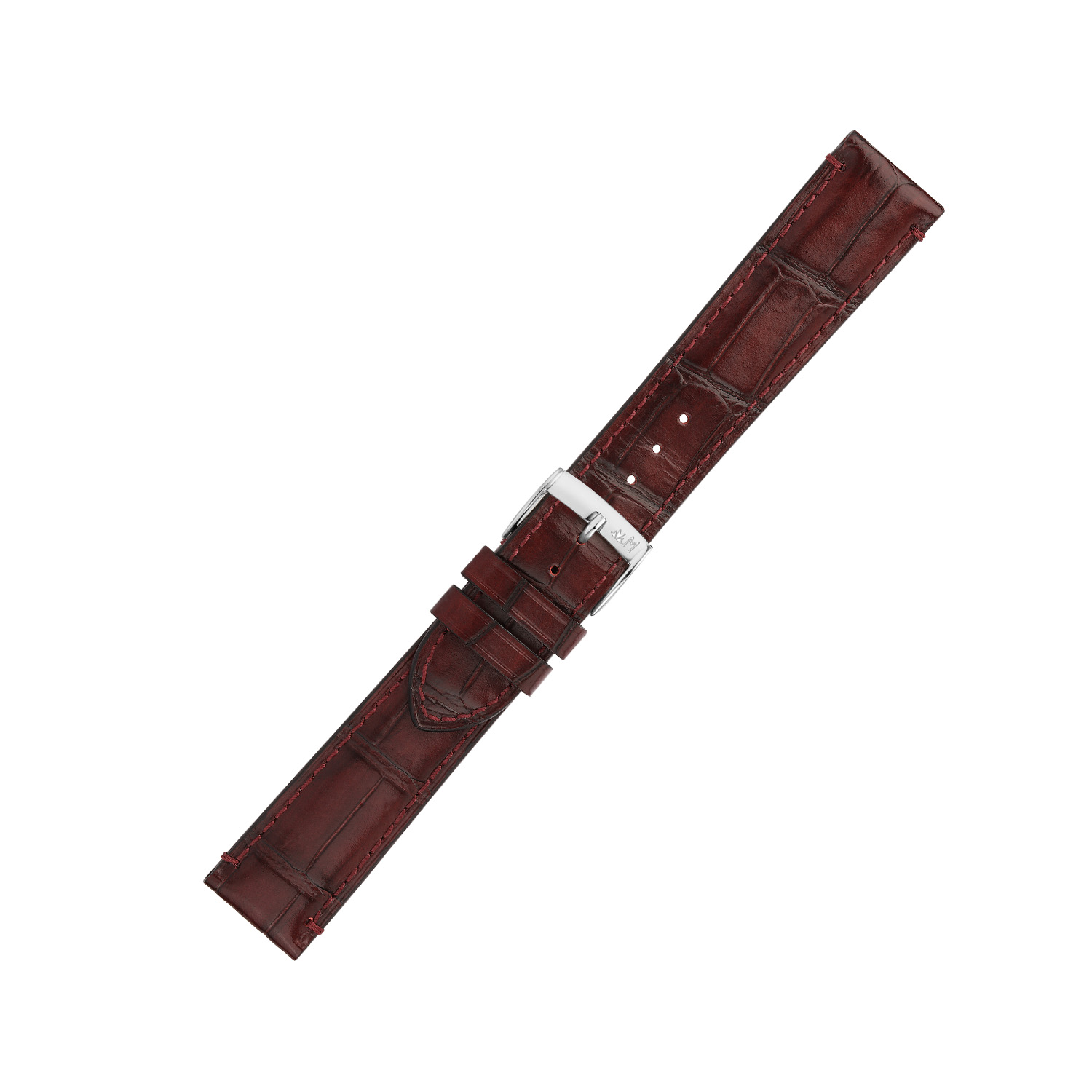 Dit is een rode horlogeband van het merk Morellato uit de serie TIEPOLO