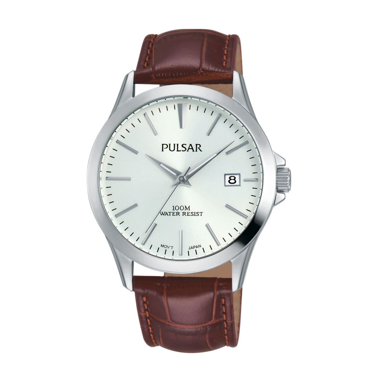 Dit herenhorloge is van het merk Pulsar. Het is een analoog horloge gemaakt van leer. De diameter van de kast is 38 mm en de kast is 9.5 mm dik.
De verdere specificaties van het horloge zijn als volgt:
Glassoort: hardlex mineraal glas
Bandbreedte: 18
Kastmateriaal: staal
Waterdichtheid: 10 ATM
Techniek: quartz