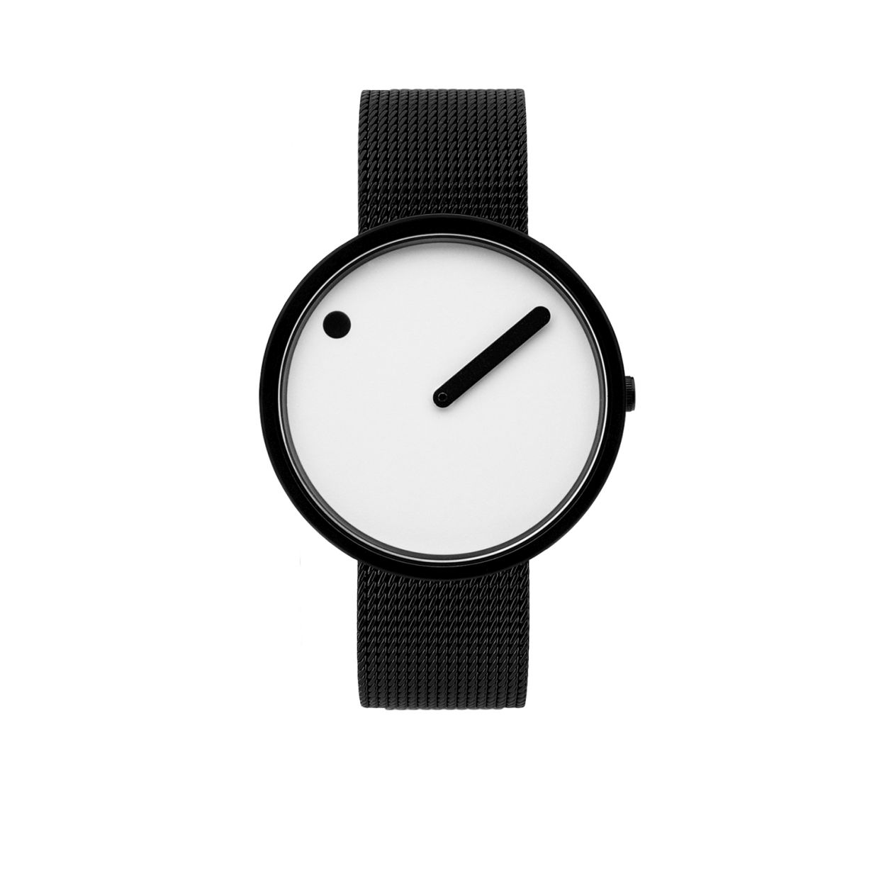 Picto IP zwart Wit Zwart Mesh 40mm