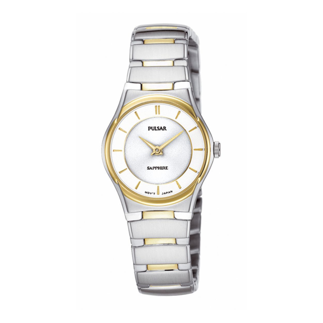 Dit dameshorloge is van het merk Pulsar. Het is een analoog horloge gemaakt van staal. De diameter van de kast is 23.5 mm en de kast is 6 mm dik.
De verdere specificaties van het horloge zijn als volgt:
Glassoort: saffier glas
Bandbreedte: 14
Kastmateriaal: staal
Waterdichtheid: 3 ATM
Techniek: quartz