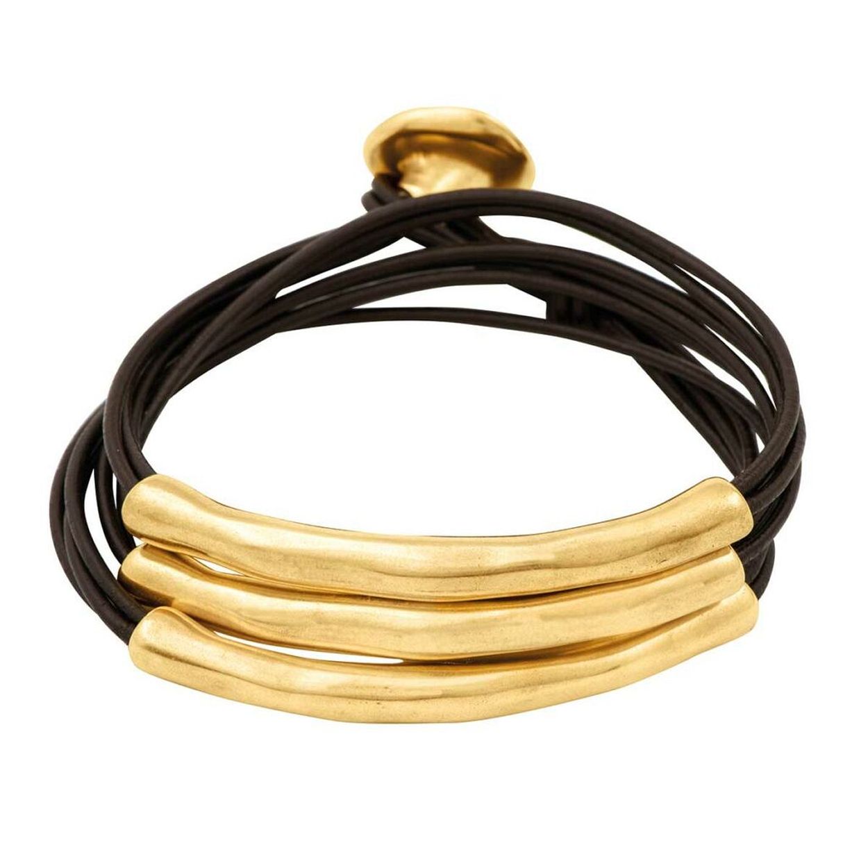 Deze armband is van het merk Uno de 50. Het is een damessieraad gemaakt van metaal
