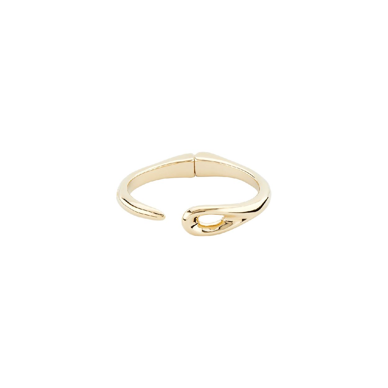 Deze armband is van het merk UNO de 50. De armband is gemaakt van edelmetaal en is goud van kleur.