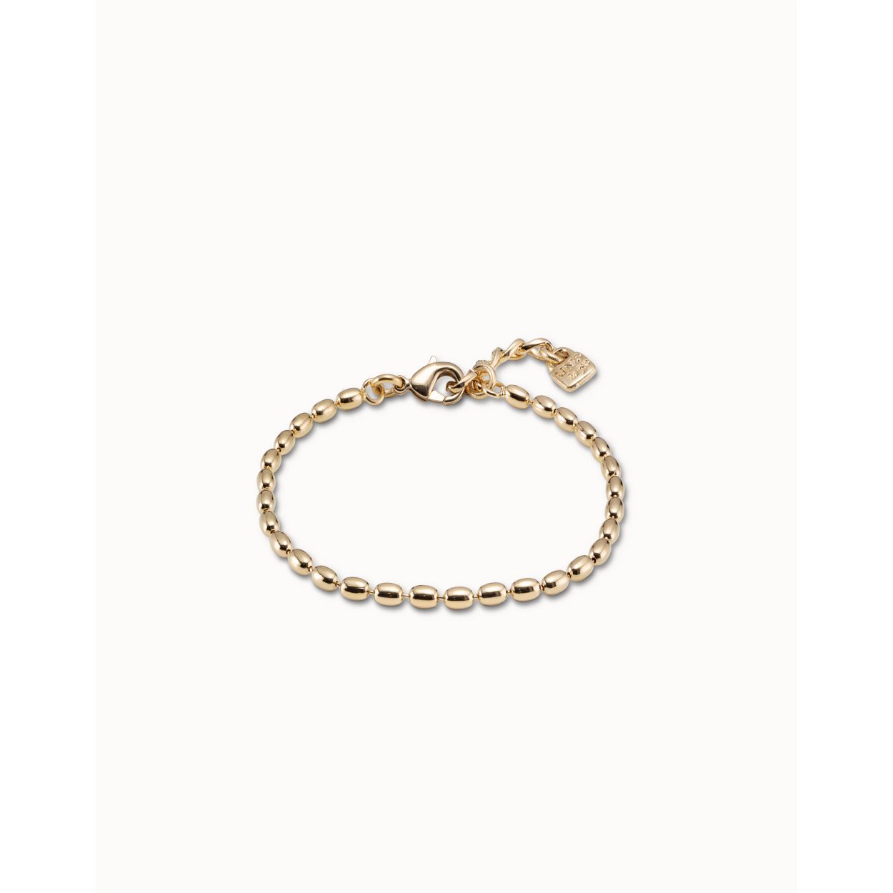 Dit is een ring van het merk Unode50. Het materiaal is  en de maat is . Daarnaast is het verguld in goud.