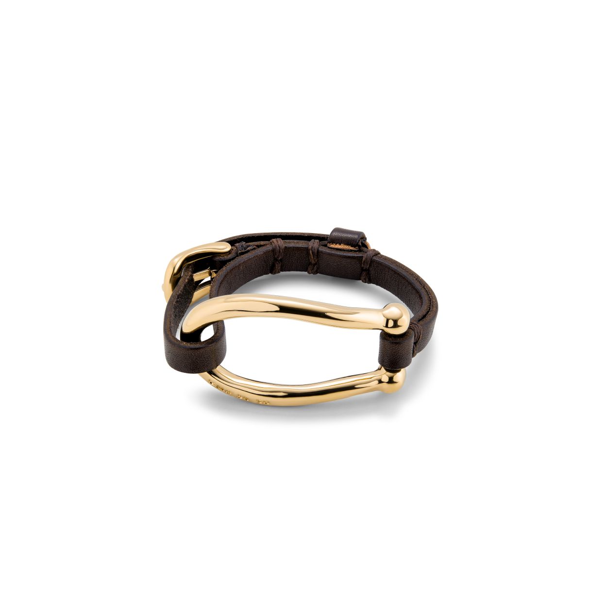 Dit is een armband van het merk UNOde50. Het is gemaakt van metaal.