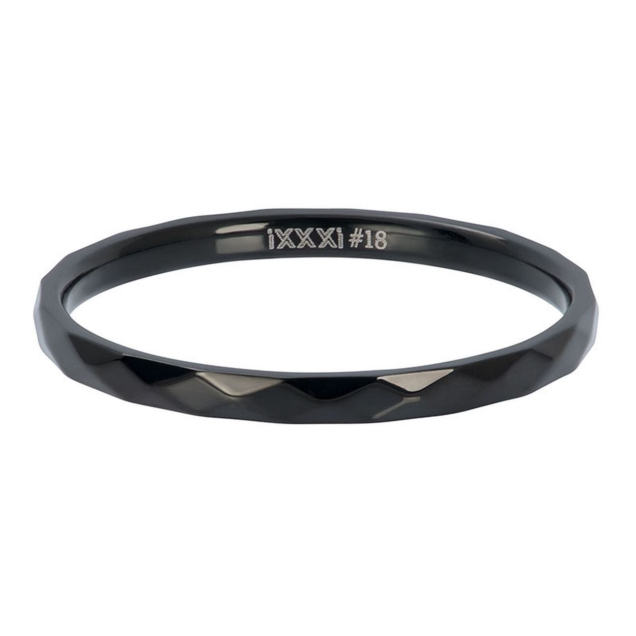 Deze Vulring van het merk iXXXi is in de kleur zwart. iXXXi Hammerite R02803-05
