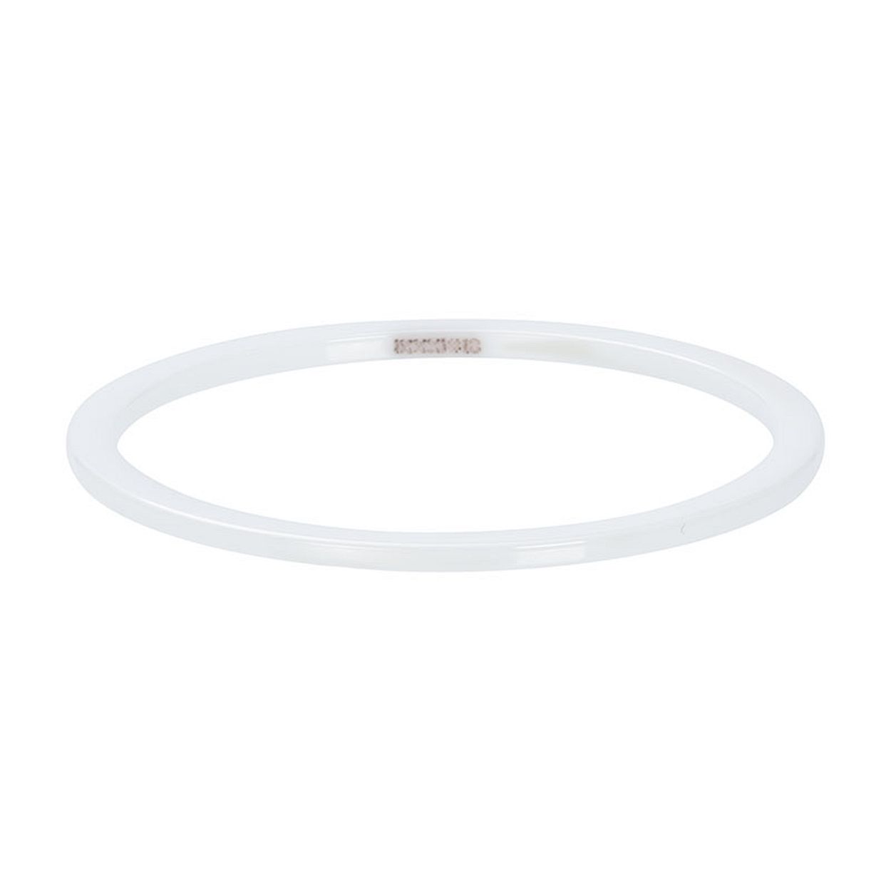 Deze Vulring van het merk iXXXi is in de kleur wit. iXXXi 1 mm Ceramic R03904-06