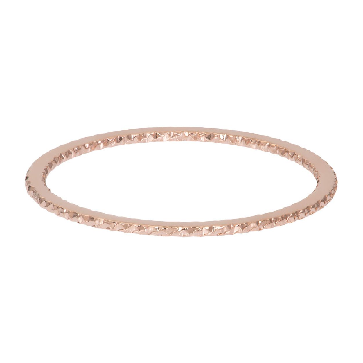 Dit is een rosekleurige ring in maat 18 uit de collectie Mantra