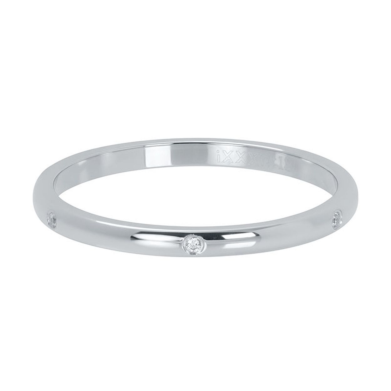 Deze Vulring van het merk iXXXi is in de kleur zilver. iXXXi Elegance R04901-03. Maat 19
