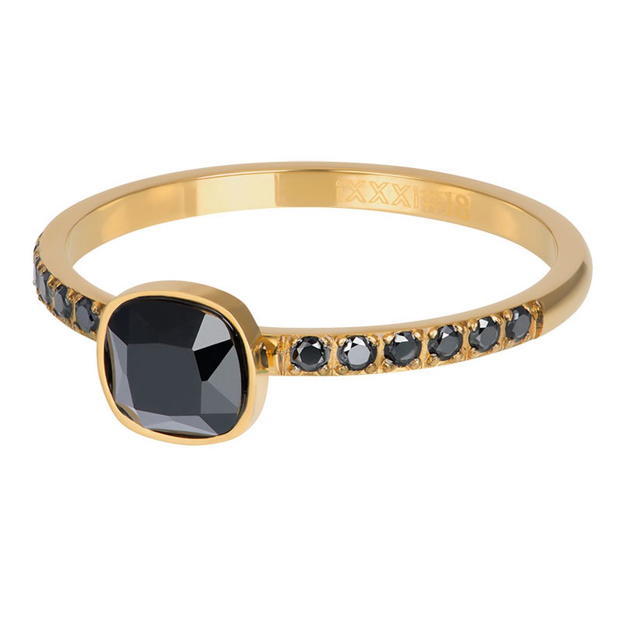 Deze Vulring van het merk iXXXi is in de kleur goud. iXXXi Prince R05811-01